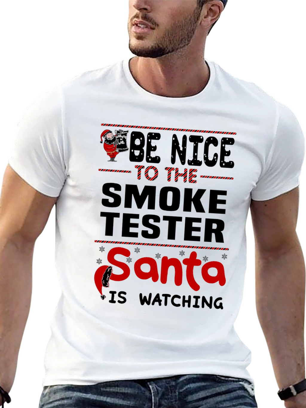 Be Nice to the Smoke Tester T-Shirt