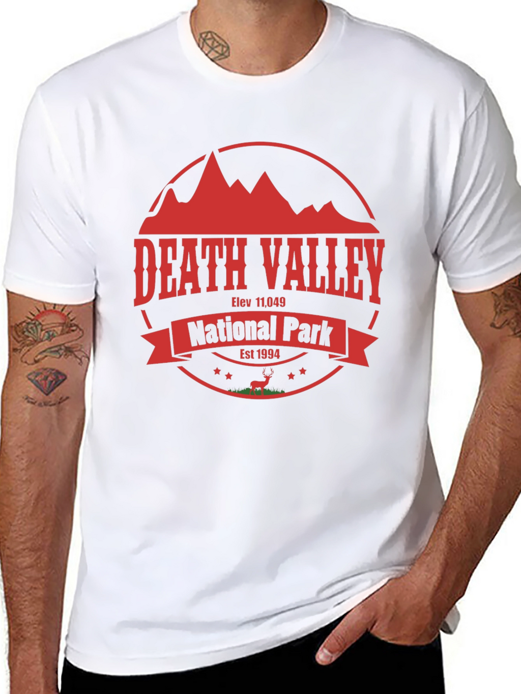 Death Valley National Park Black T-Shirt