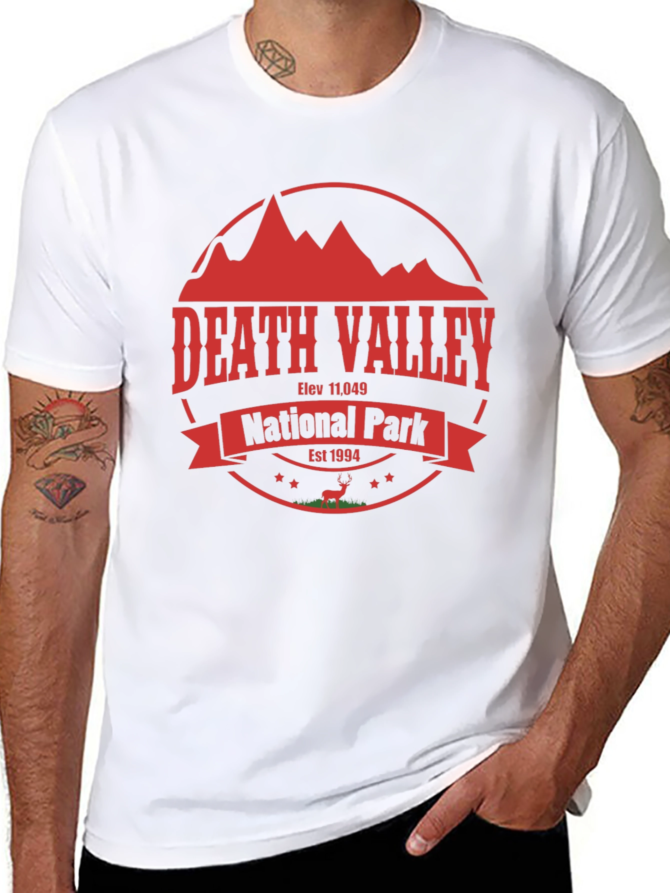 Death Valley National Park Black T-Shirt