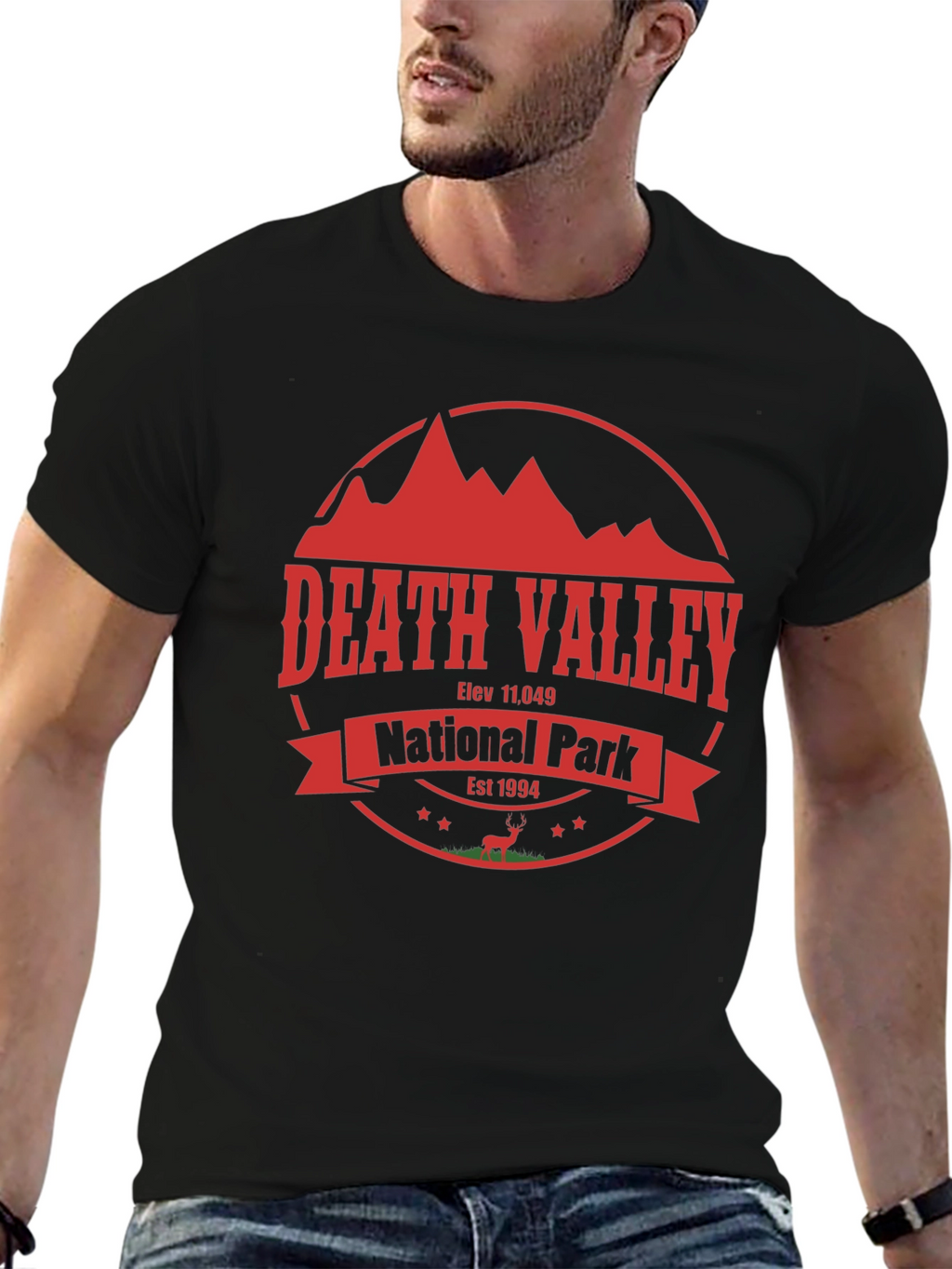 Death Valley National Park Black T-Shirt