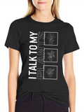 I Talk To My Plants Graphic Tee