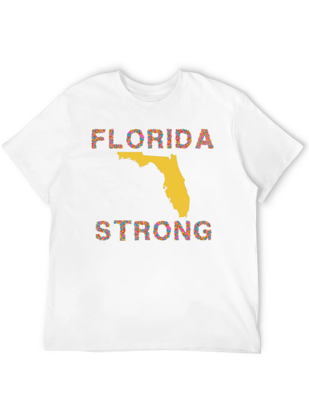Florida Strong Graphic T-Shirt - Black