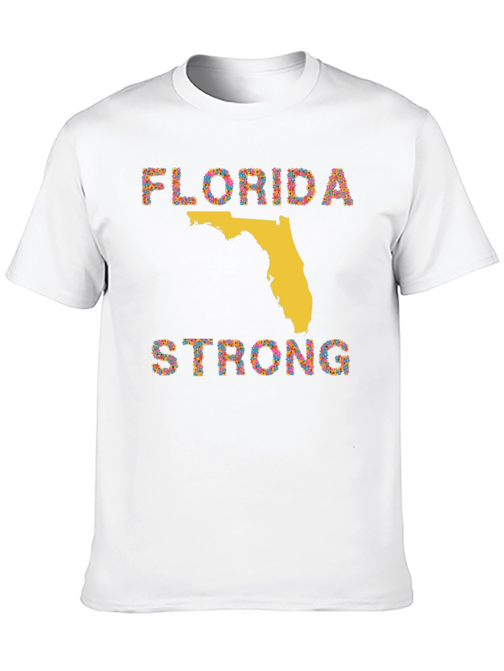 Florida Strong Graphic T-Shirt - Black