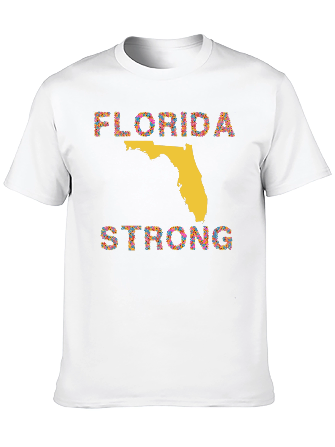 Florida Strong Graphic T-Shirt - Black