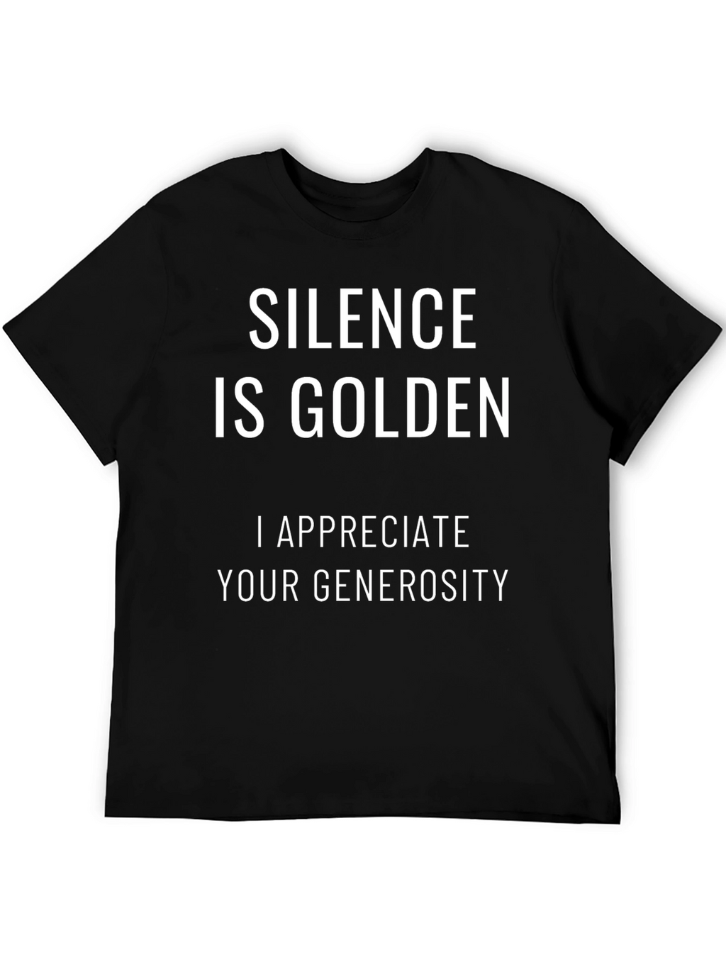 Silence is Golden Graphic Tee