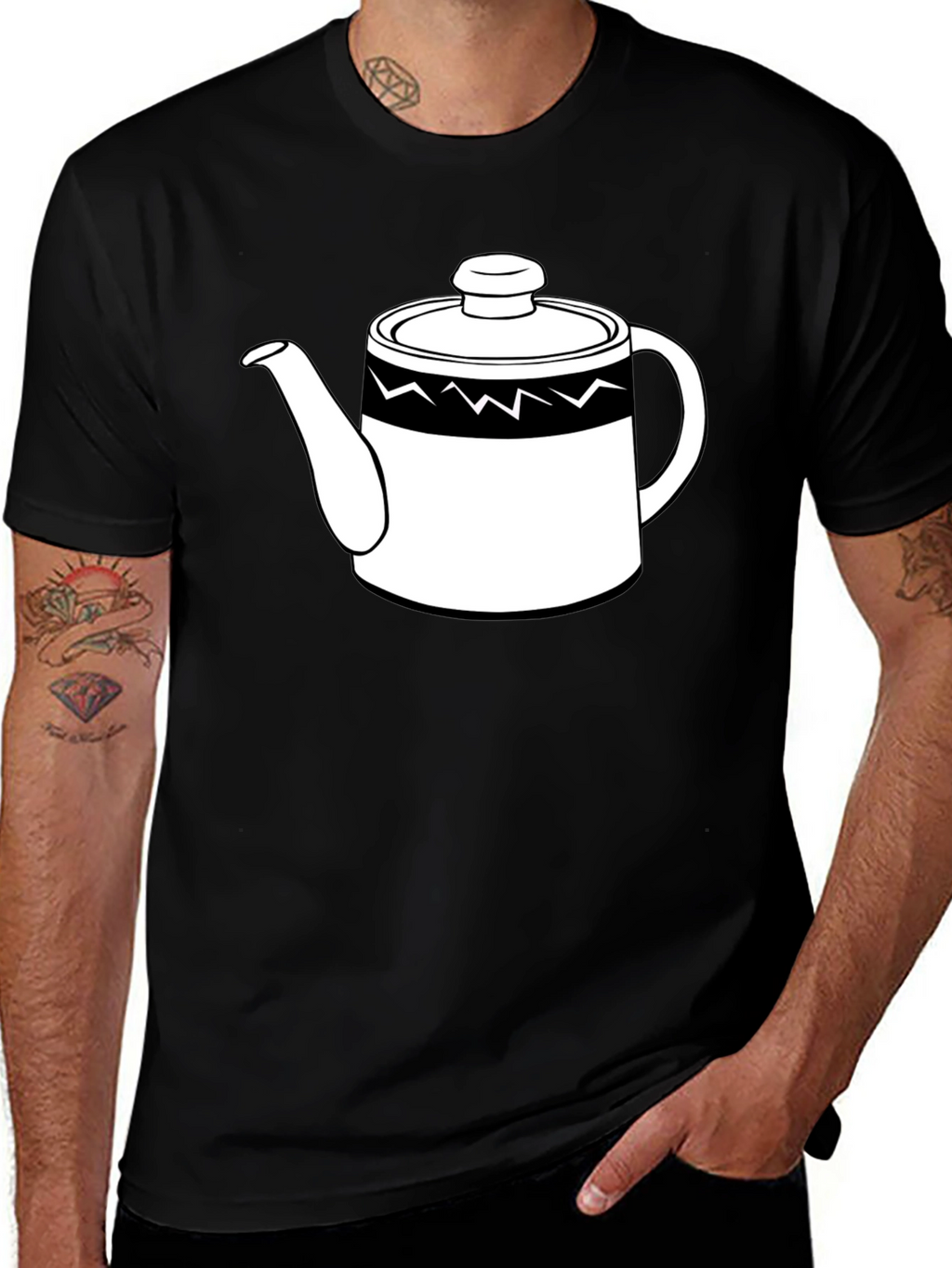 Teapot Graphic Tee - Unique & Stylish!