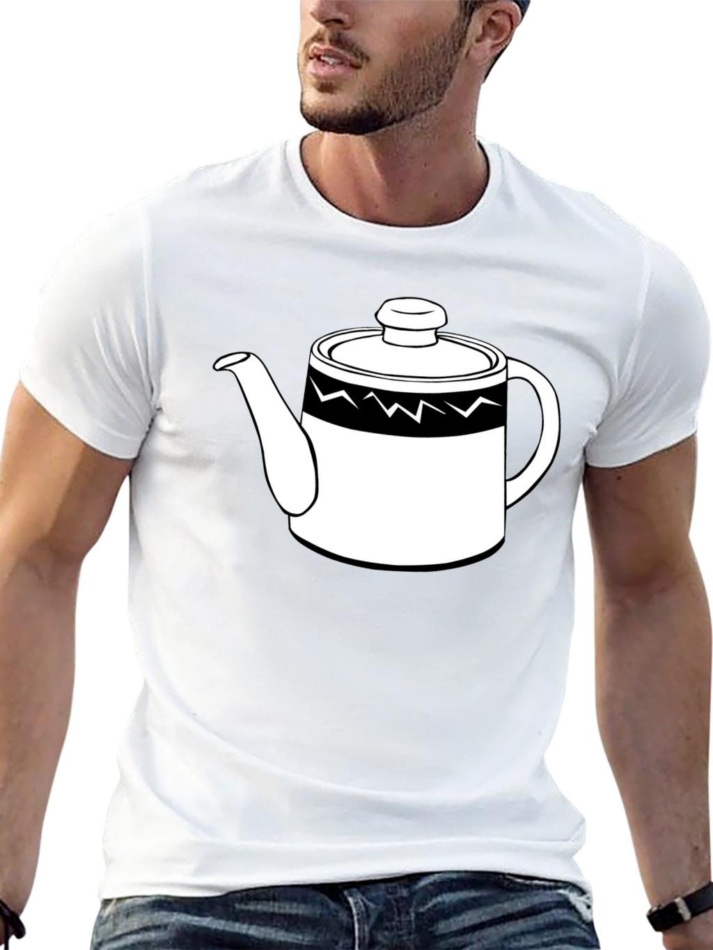 Teapot Graphic Tee - Unique & Stylish!