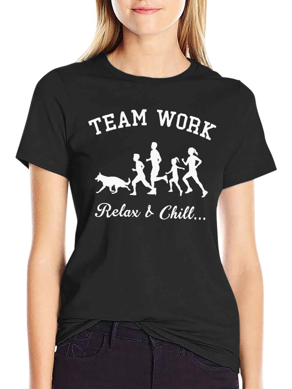 Teamwork Family Run Graphic Tee
