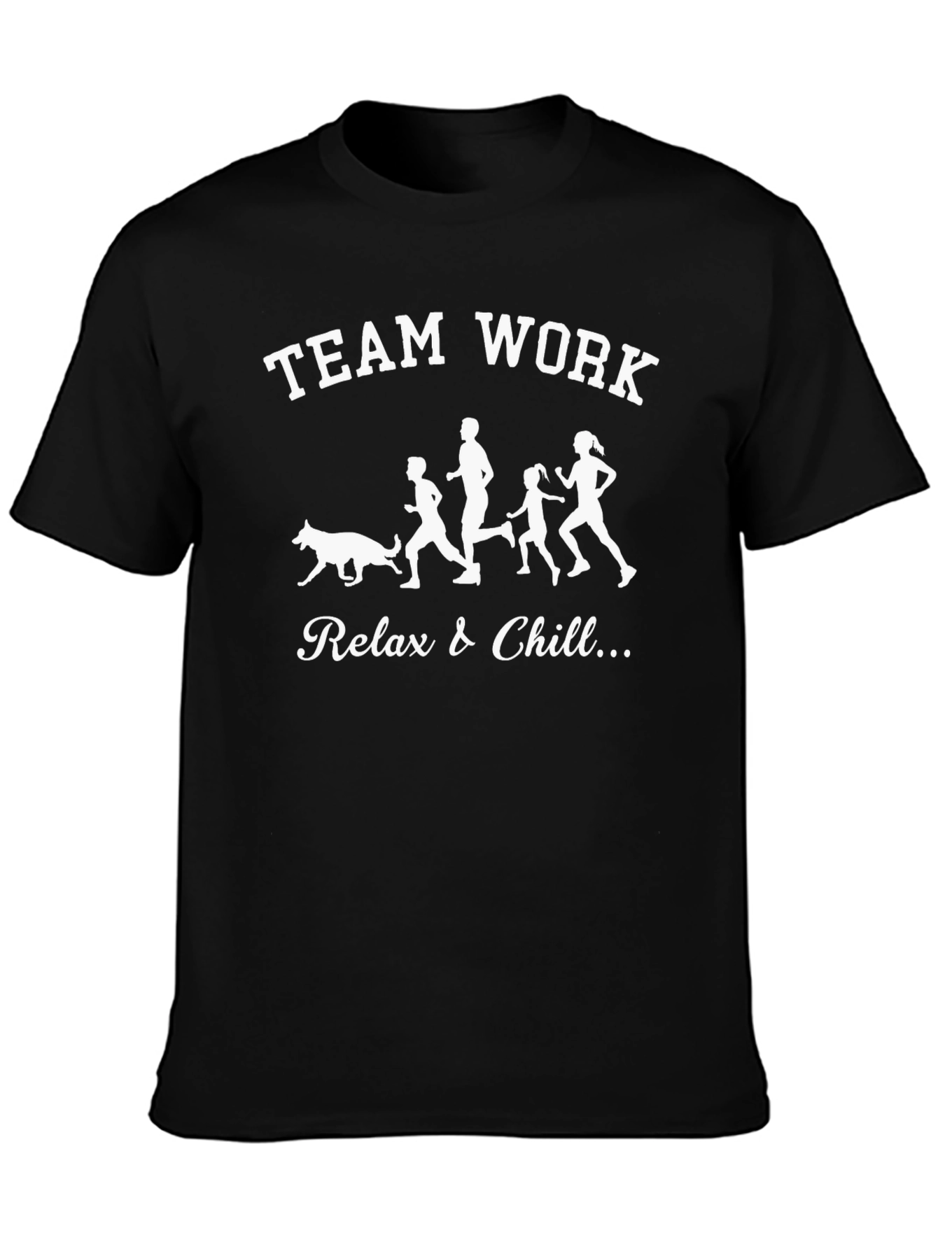 Teamwork Family Run Graphic Tee