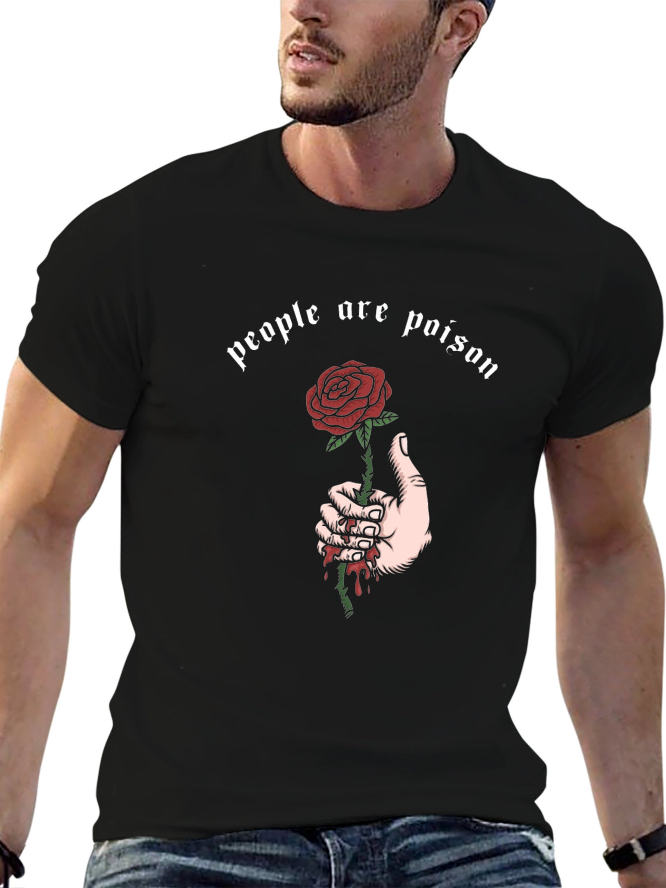 People are Poison Rose Graphic Tee