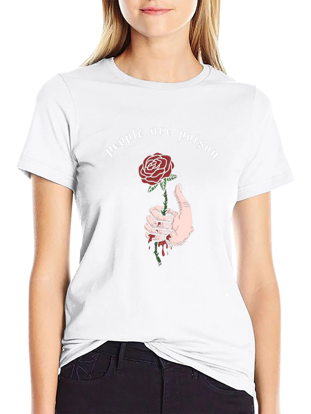 People are Poison Rose Graphic Tee