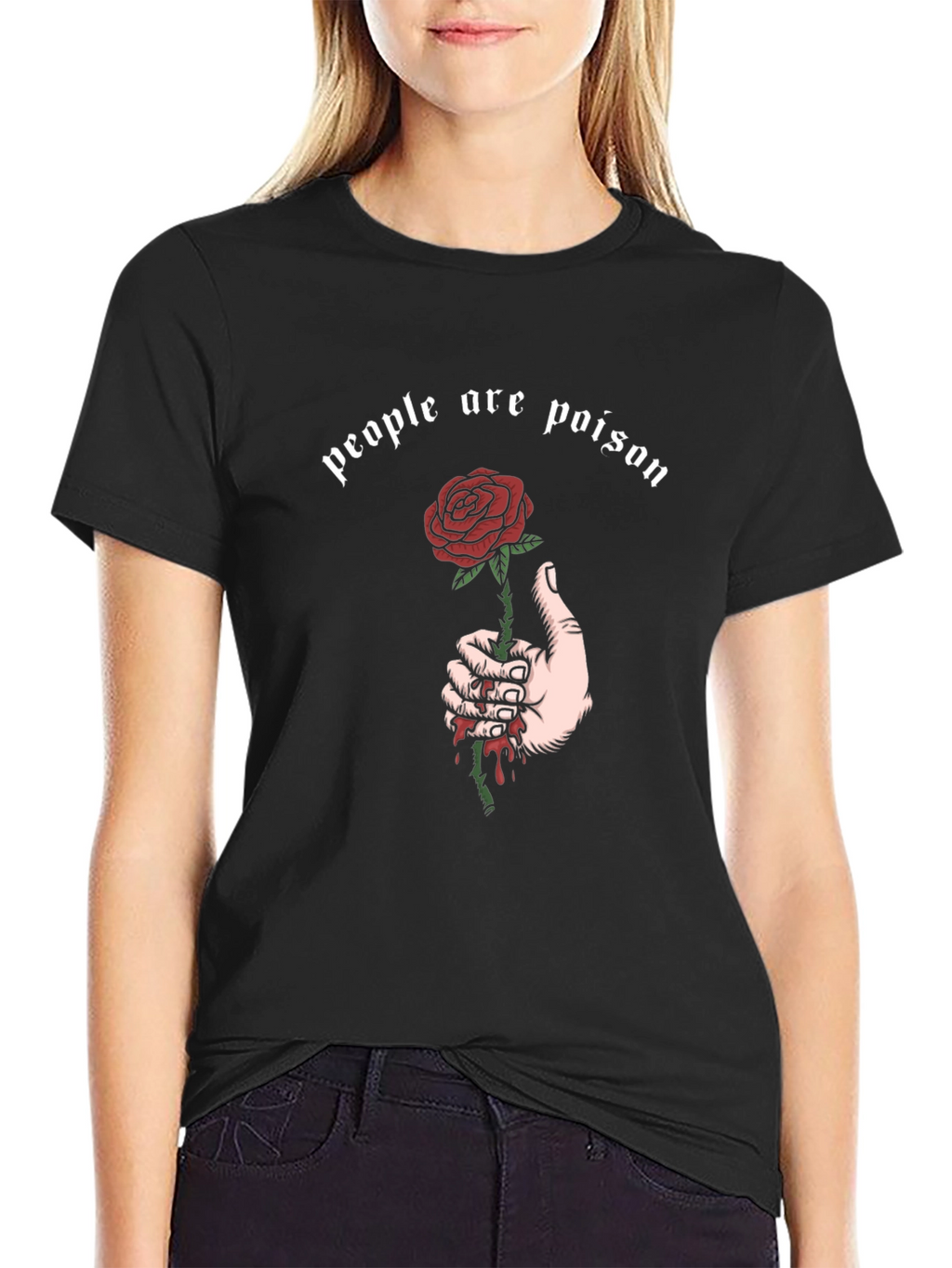 People are Poison Rose Graphic Tee