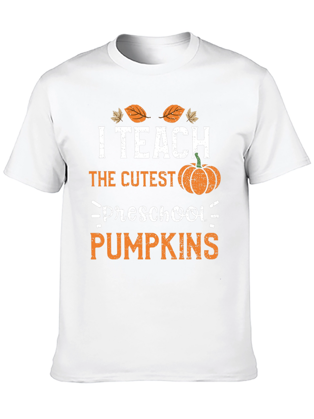 I Teach Cutest Preschool Pumpkins Graphic T-Shirt