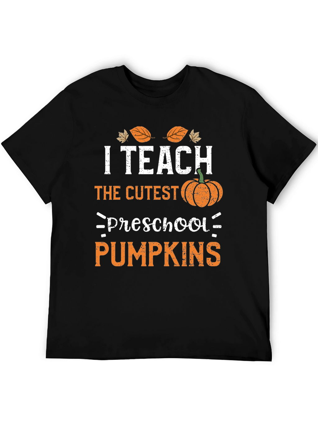 I Teach Cutest Preschool Pumpkins Graphic T-Shirt