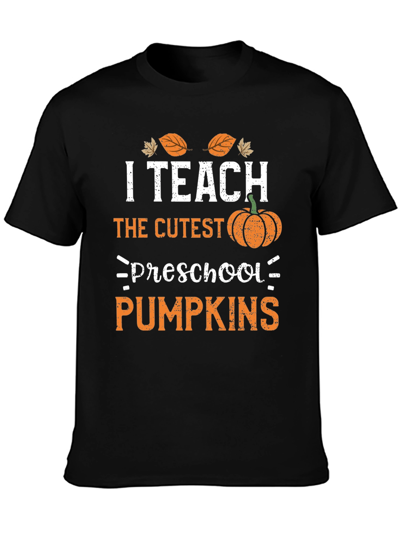 I Teach Cutest Preschool Pumpkins Graphic T-Shirt