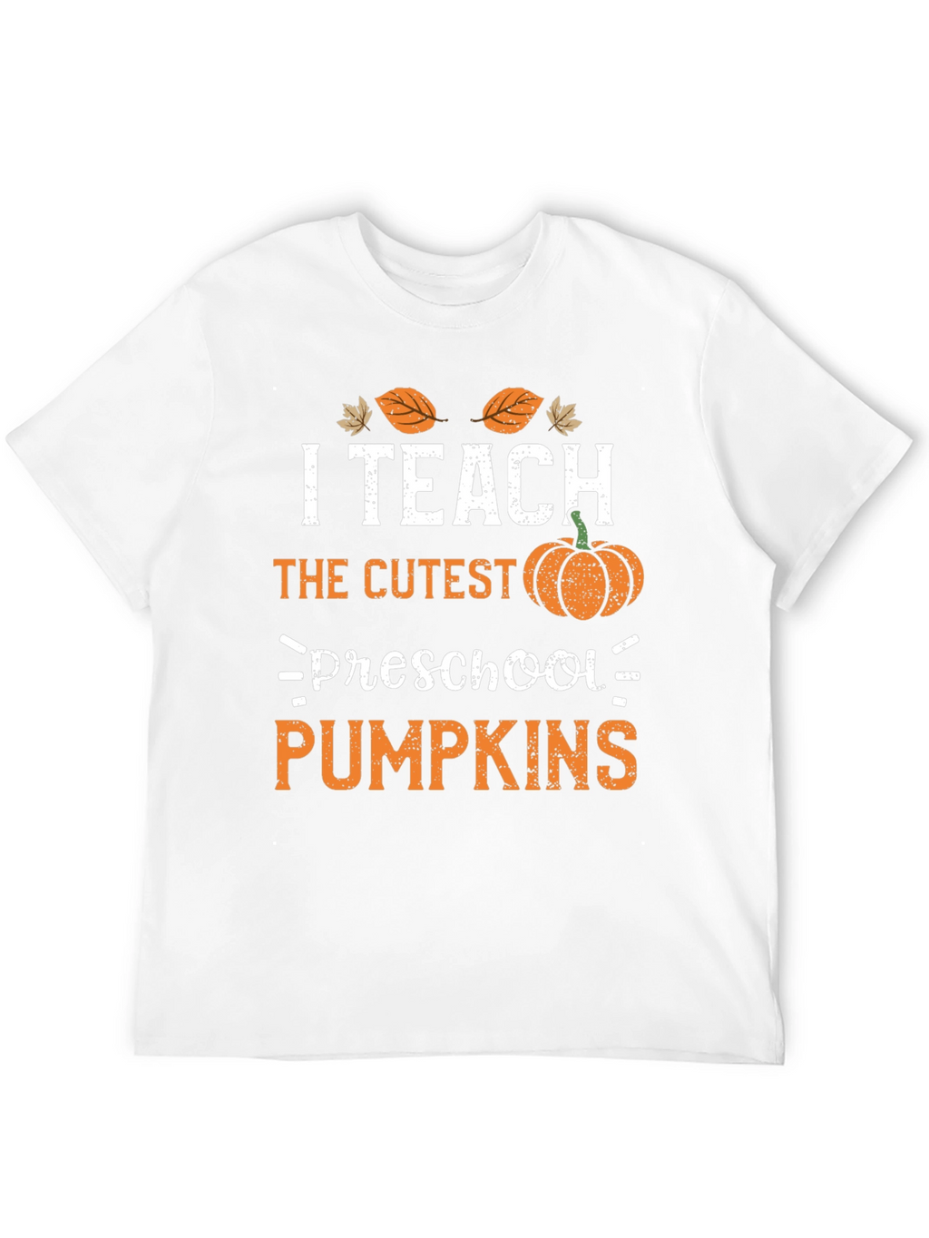 I Teach Cutest Preschool Pumpkins Graphic T-Shirt