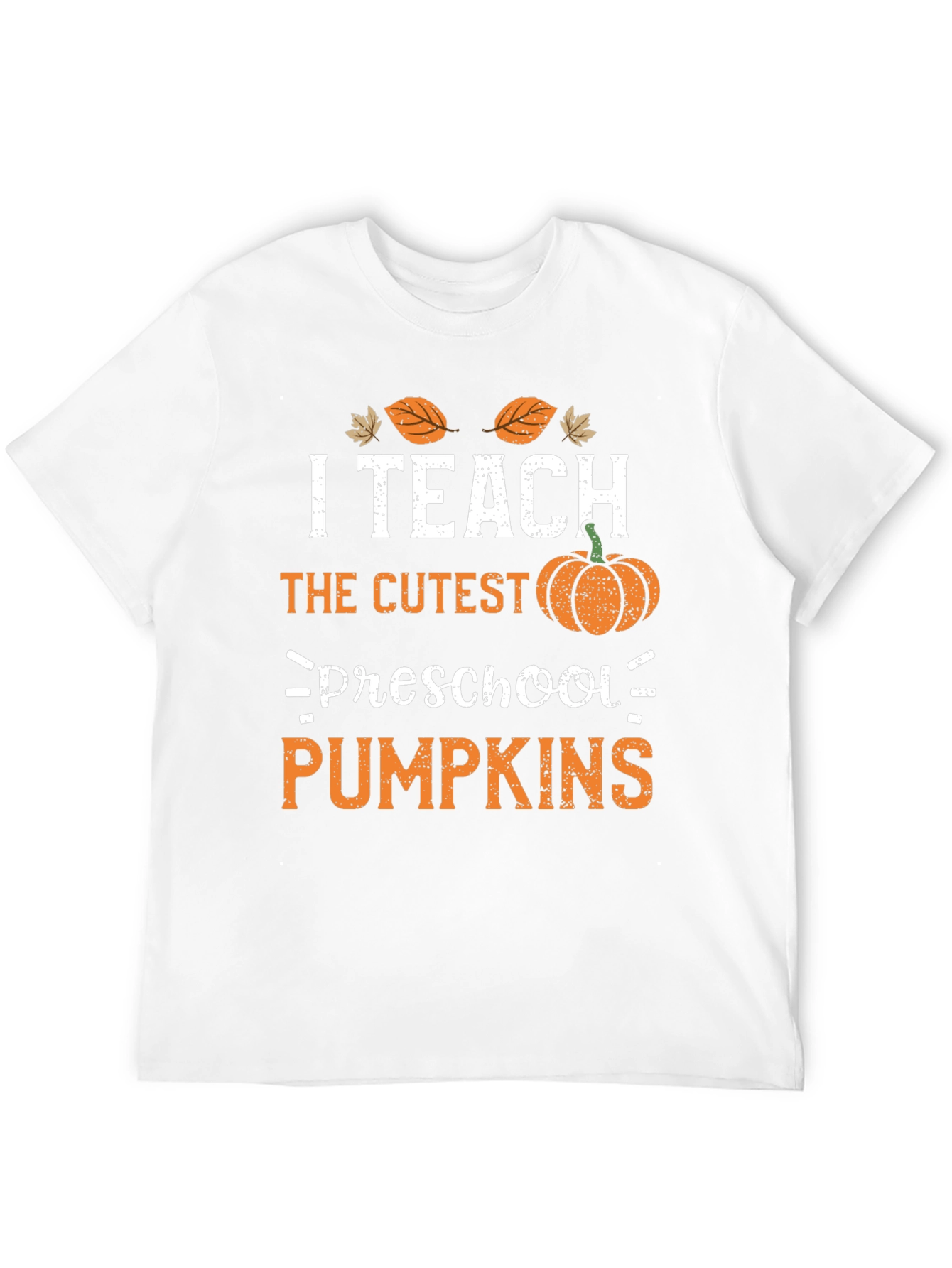 I Teach Cutest Preschool Pumpkins Graphic T-Shirt