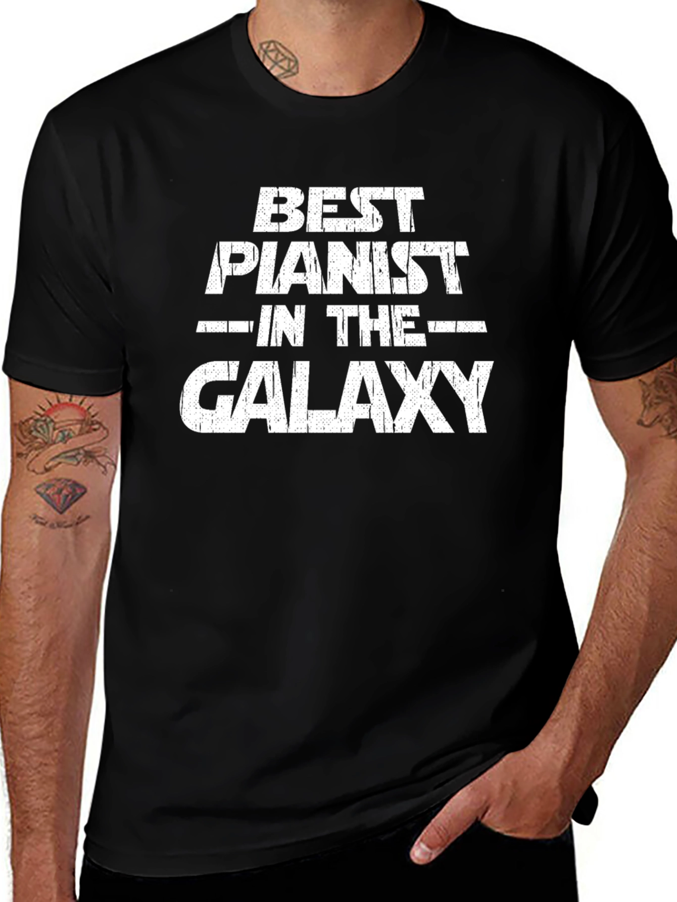 Best Pianist in The Galaxy Graphic T-Shirt