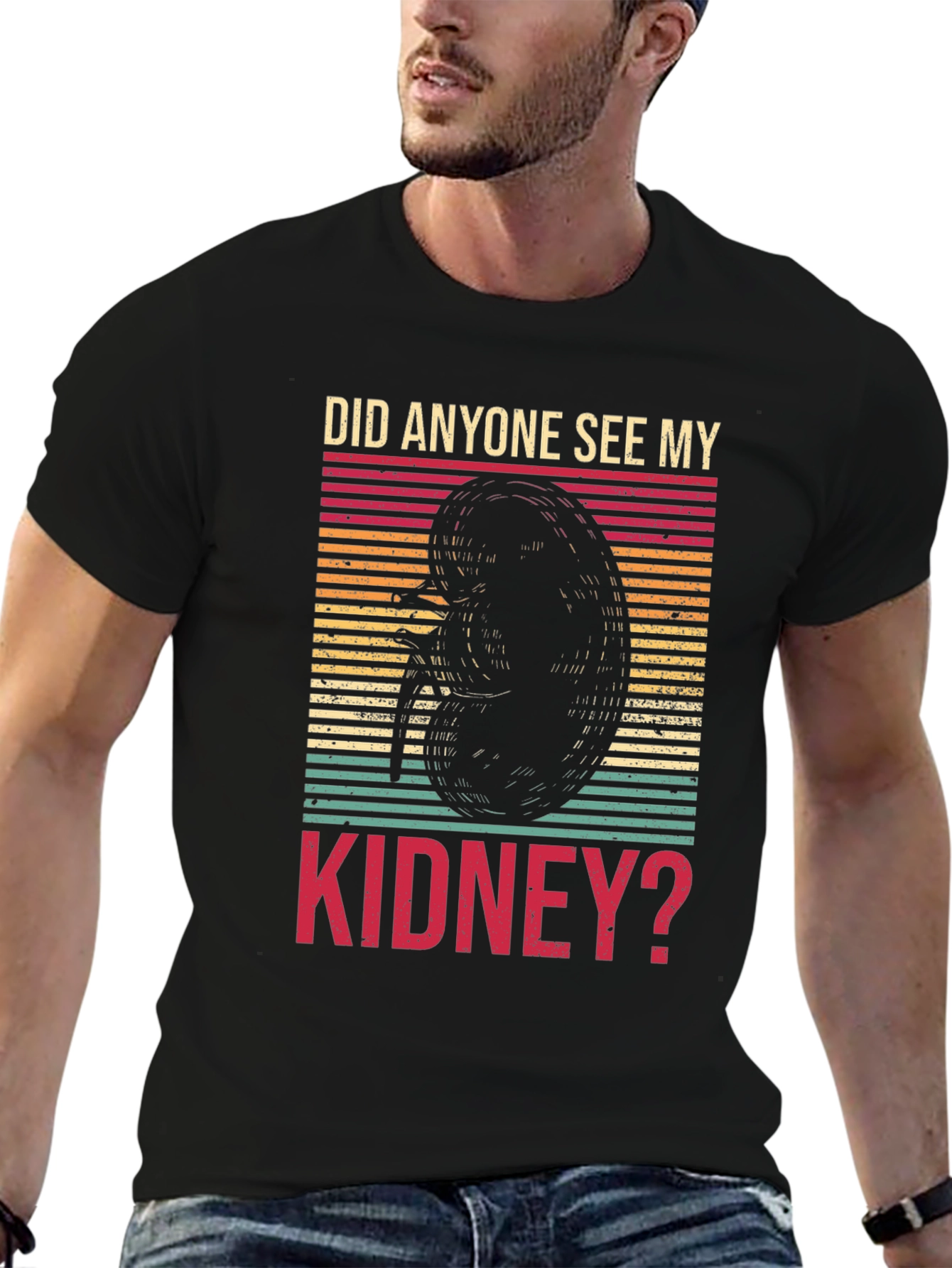 Did Anyone See My Kidney? Novelty Graphic Tee