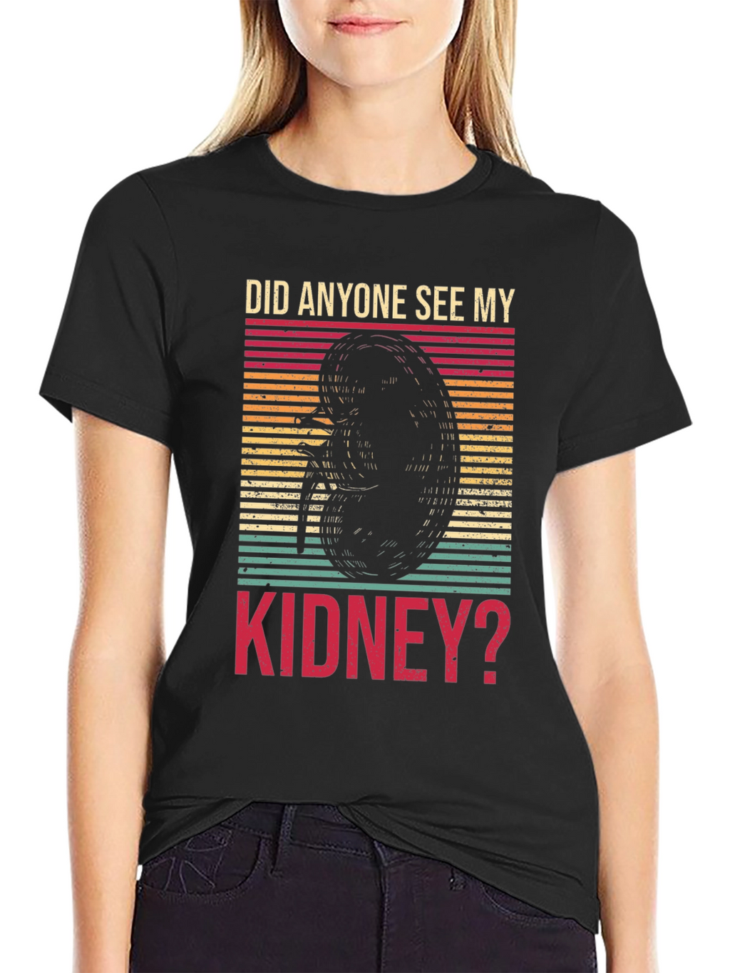 Did Anyone See My Kidney? Novelty Graphic Tee