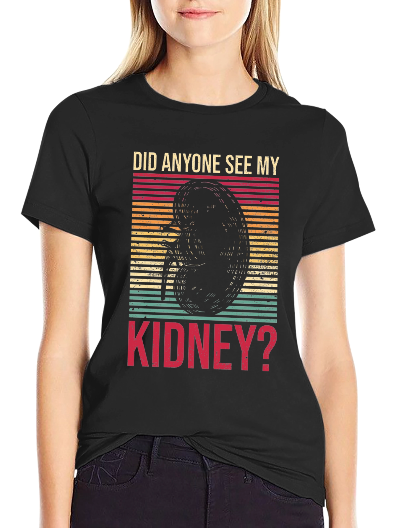 Did Anyone See My Kidney? Novelty Graphic Tee