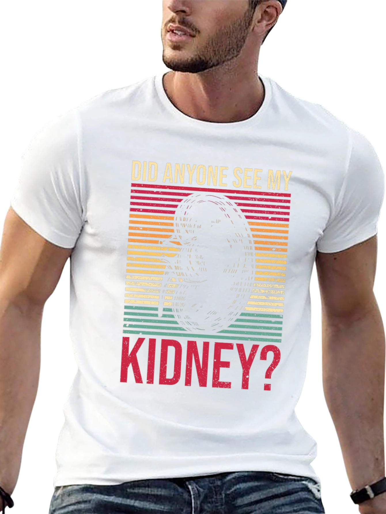 Did Anyone See My Kidney? Novelty Graphic Tee