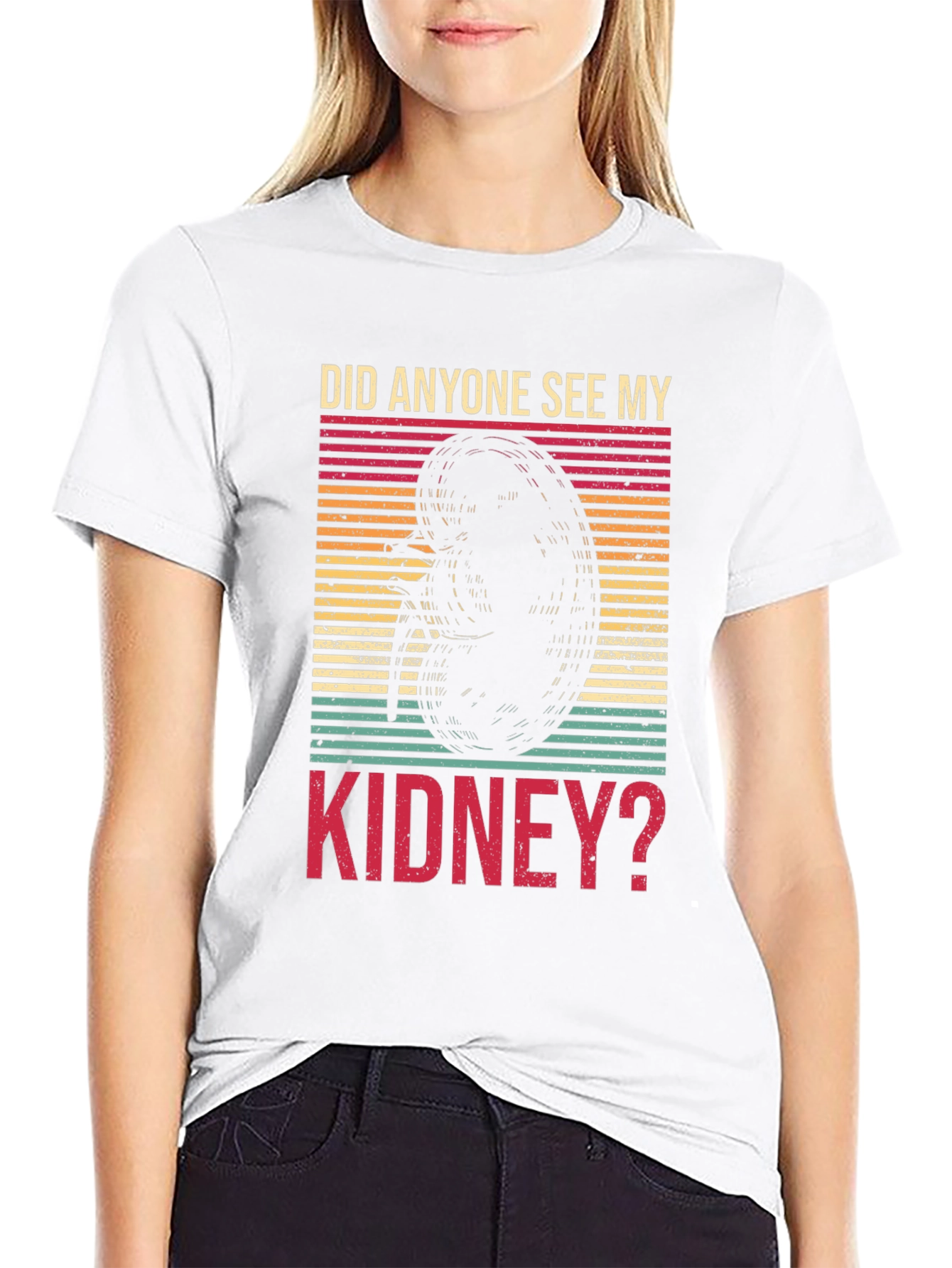 Did Anyone See My Kidney? Novelty Graphic Tee