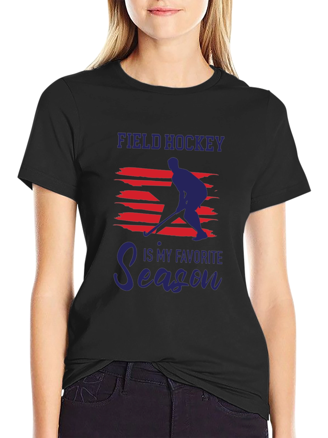 Field Hockey Favorite Season Tee