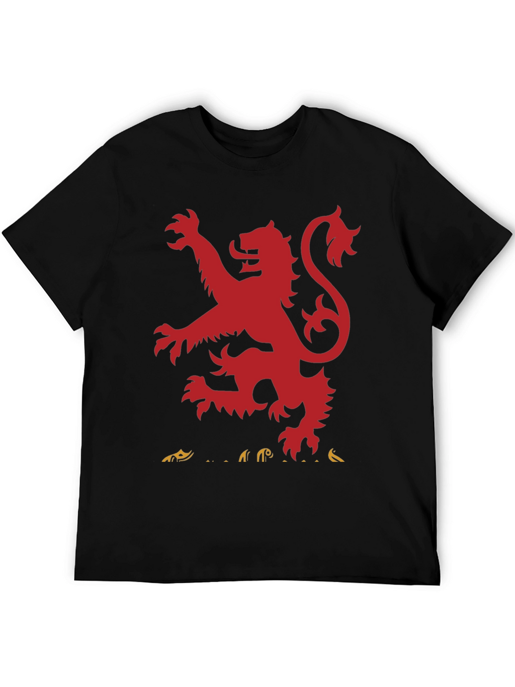 Lion Rampant T-Shirt - Black