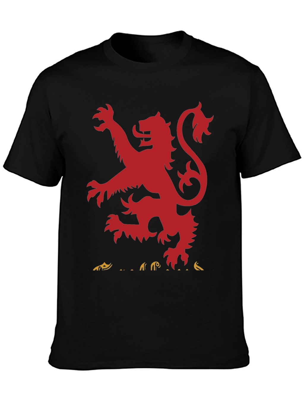 Lion Rampant T-Shirt - Black