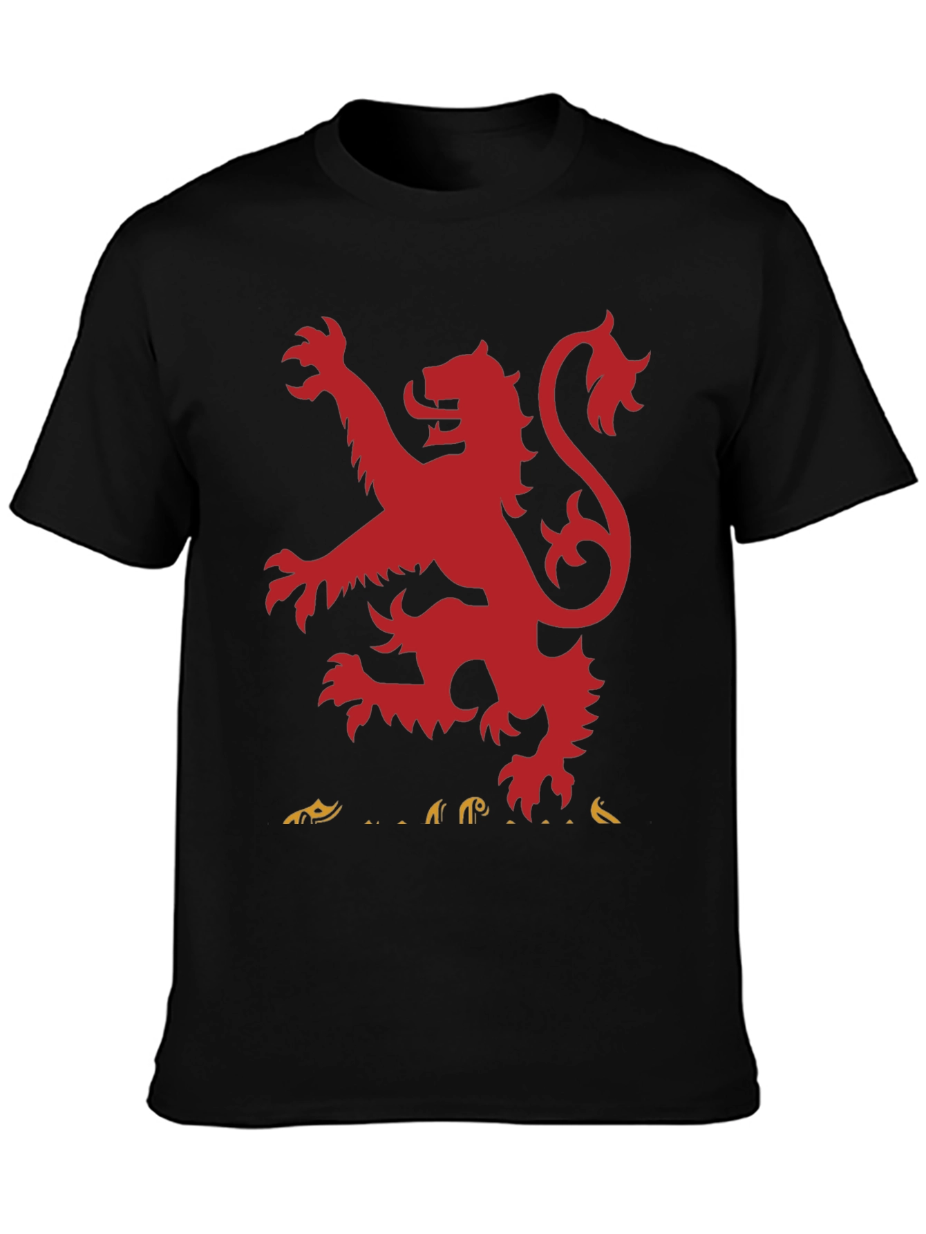 Lion Rampant T-Shirt - Black