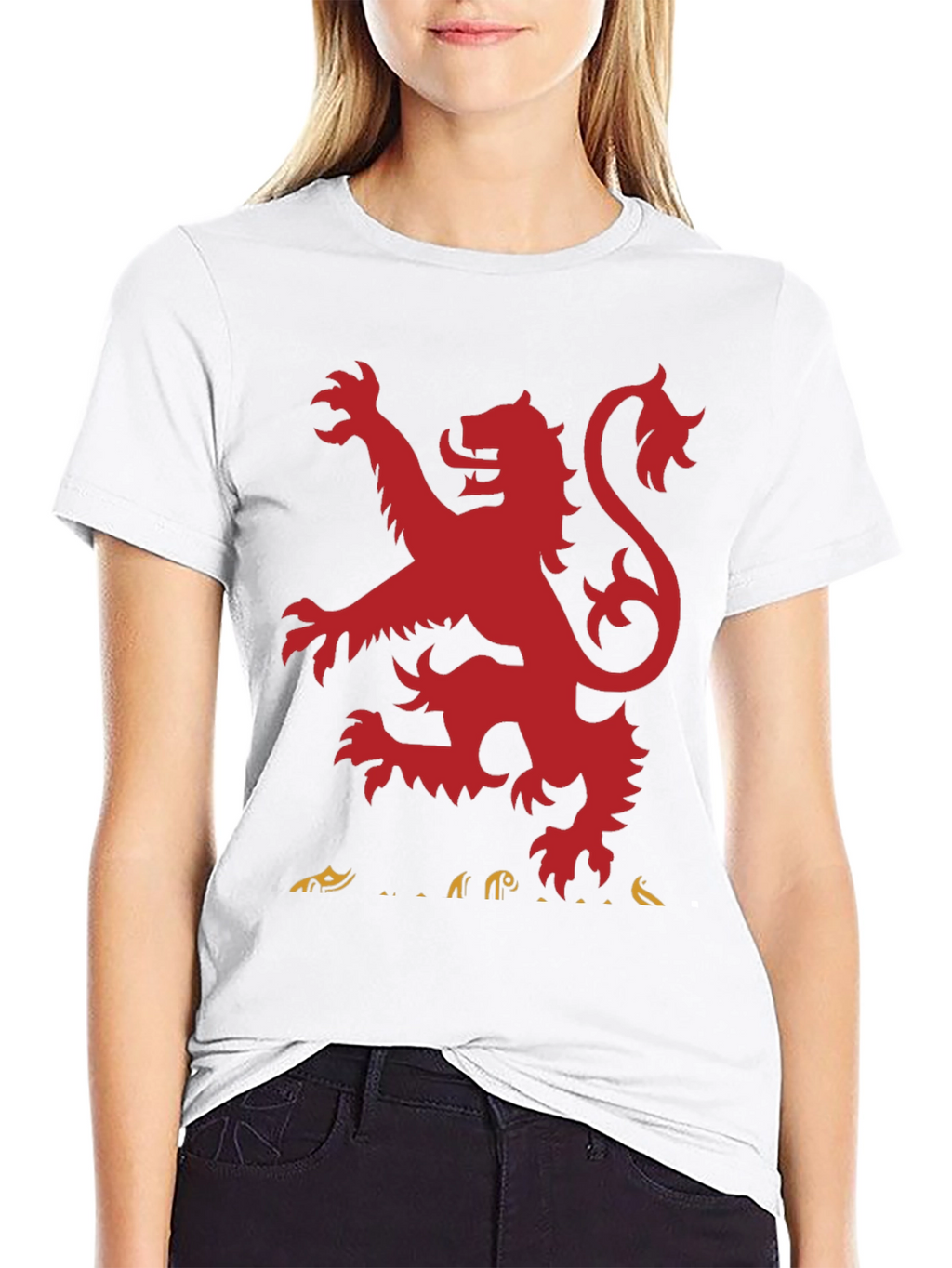 Lion Rampant T-Shirt - Black