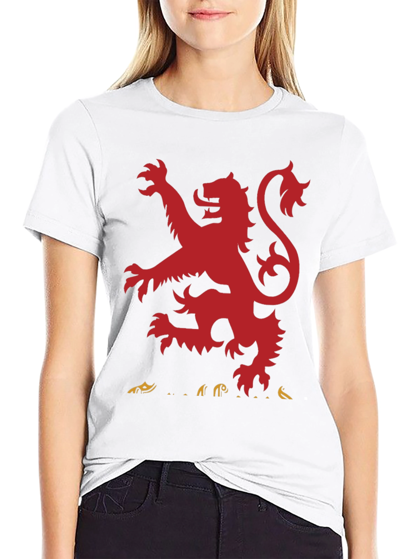 Lion Rampant T-Shirt - Black