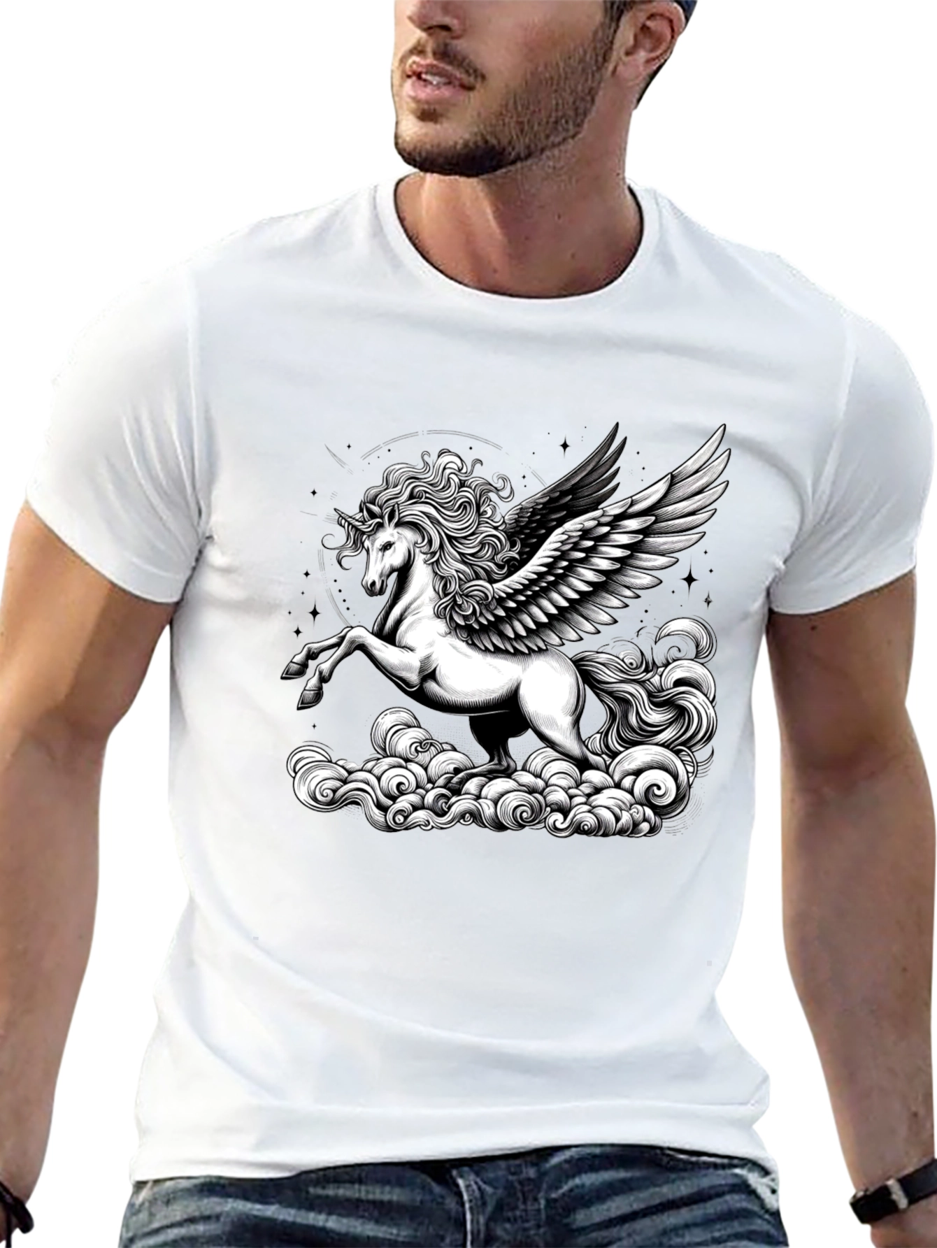 Unicorn Pegasus Graphic Tee