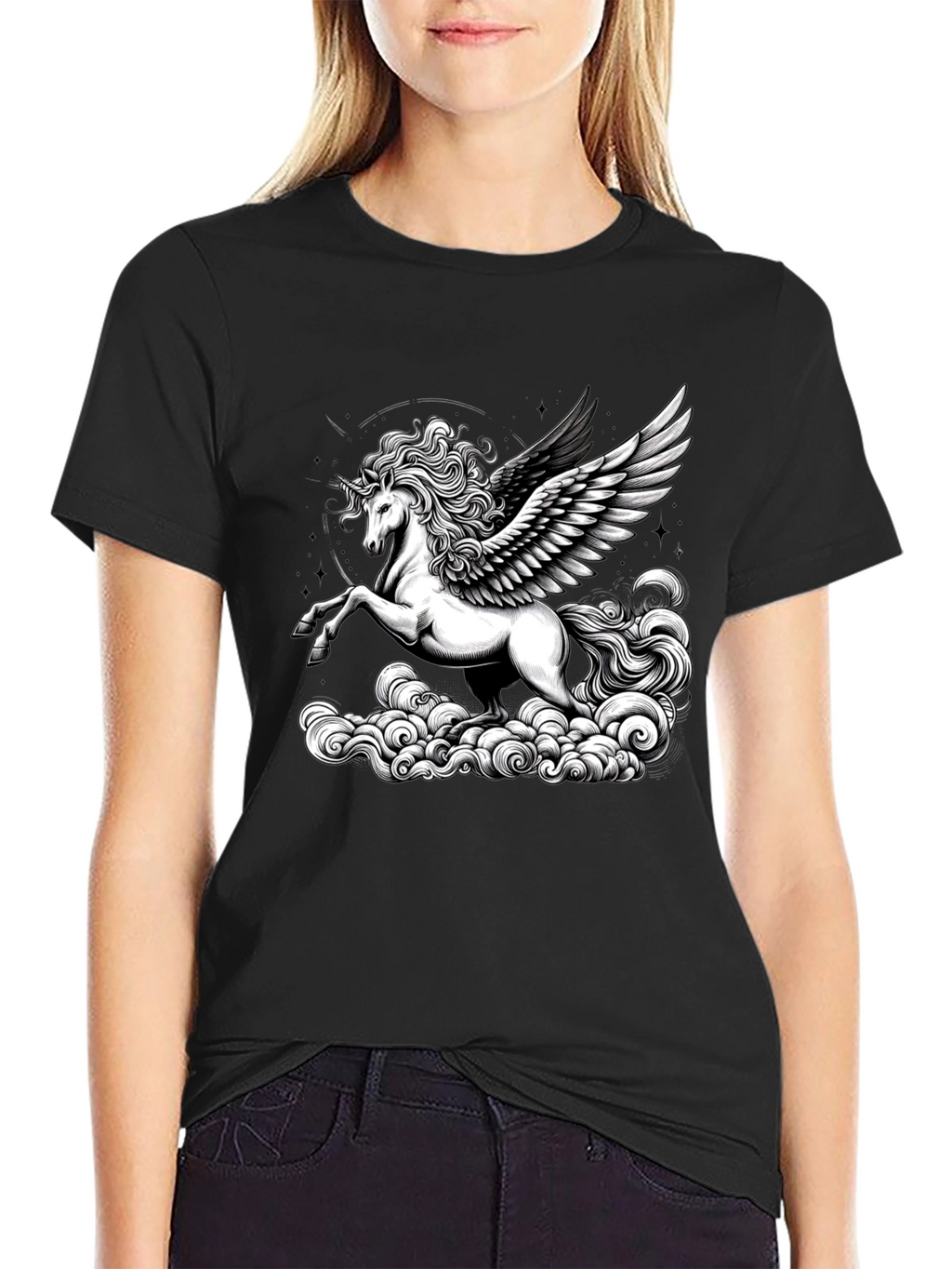 Unicorn Pegasus Graphic Tee