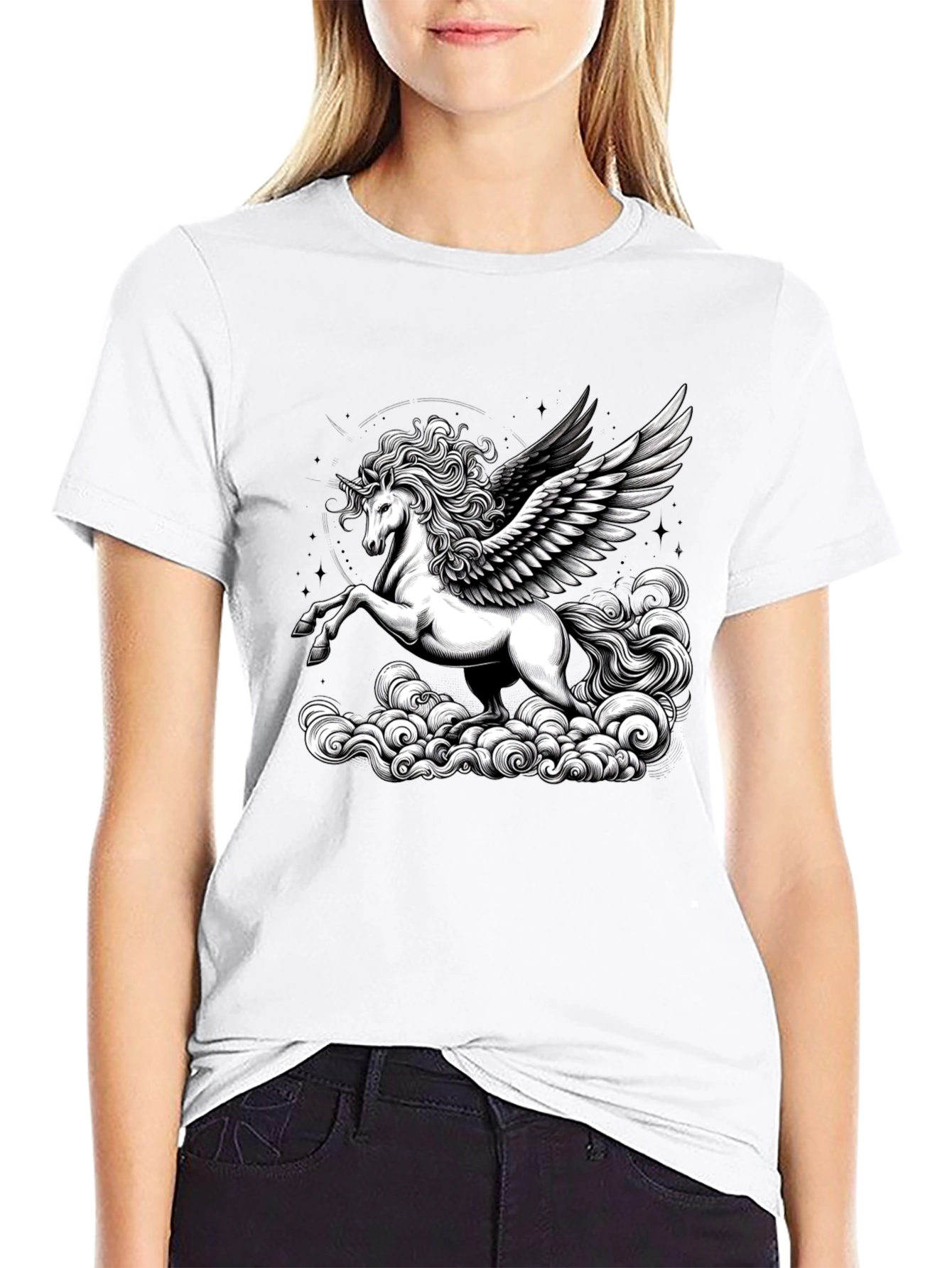Unicorn Pegasus Graphic Tee