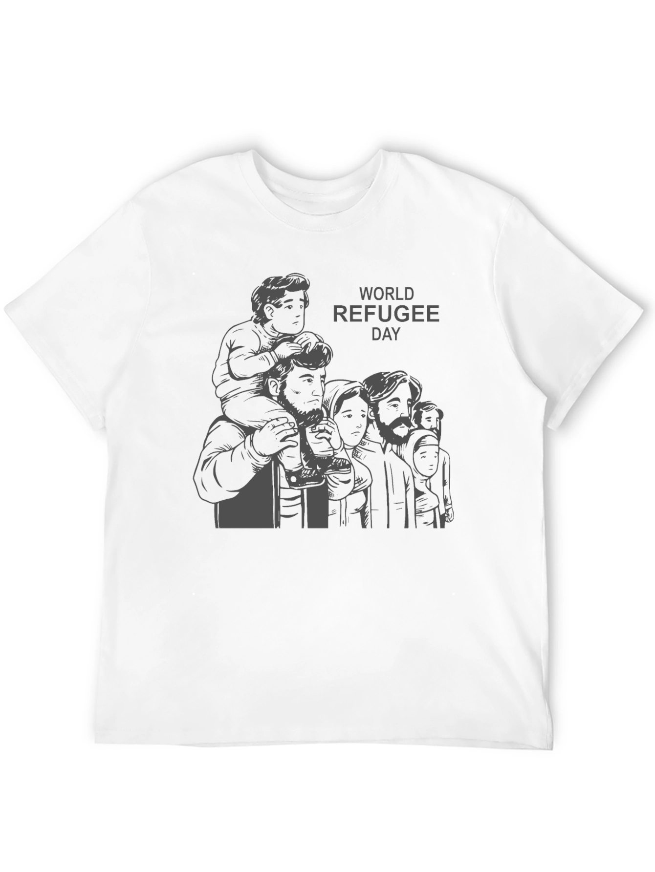World Refugee Day Graphic T-Shirt