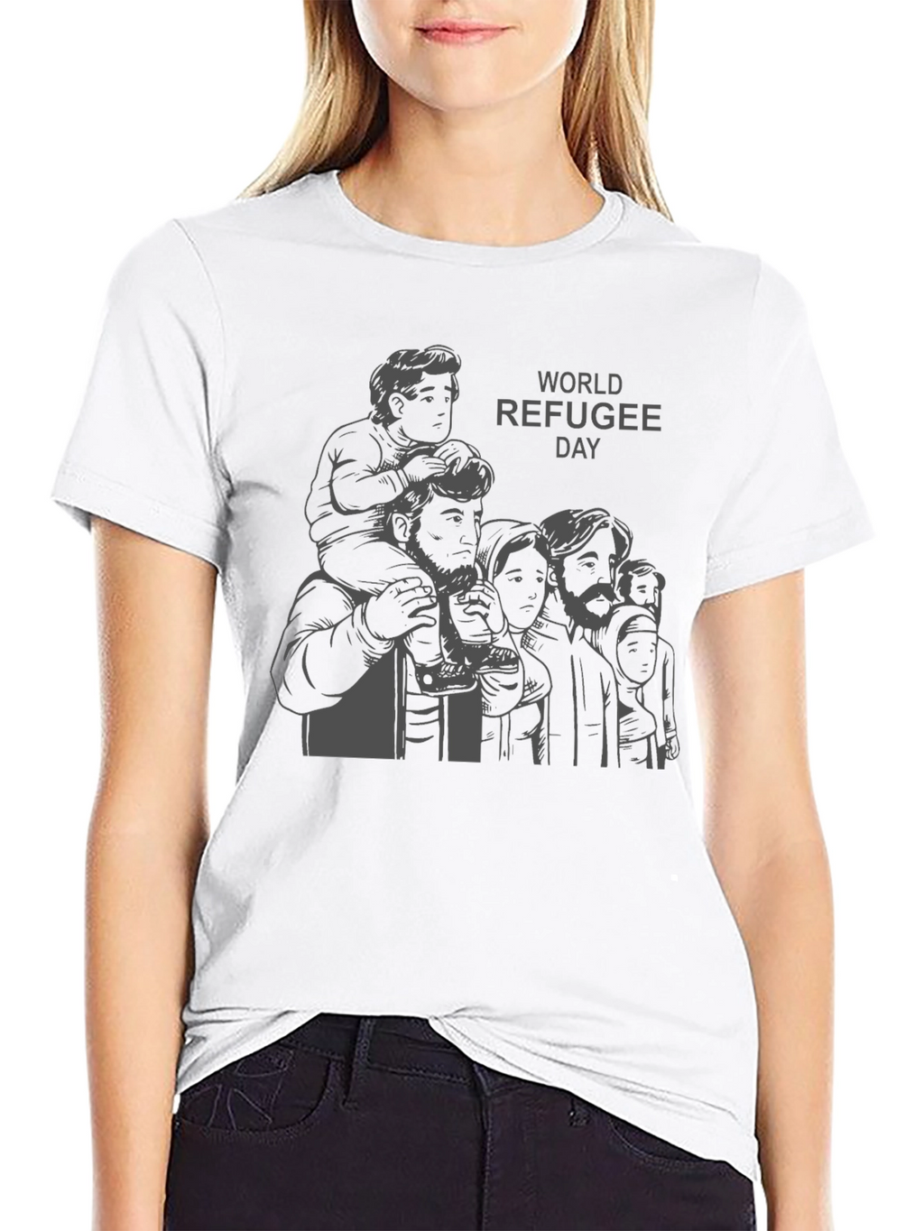 World Refugee Day Graphic T-Shirt