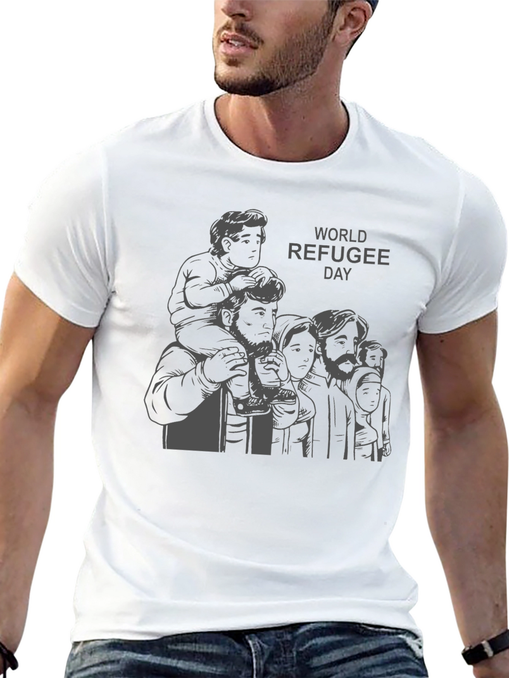 World Refugee Day Graphic T-Shirt