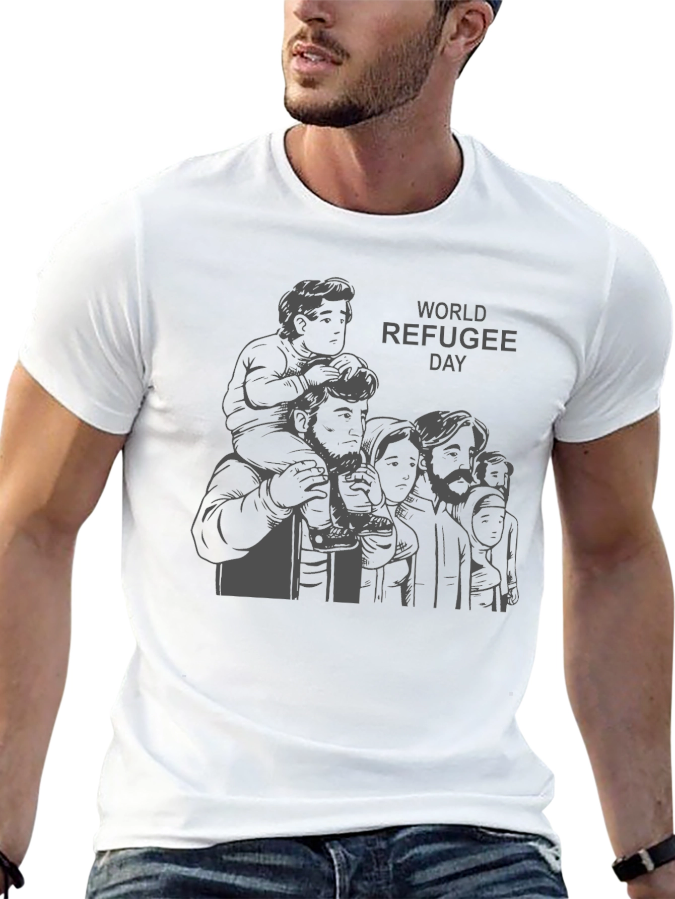 World Refugee Day Graphic T-Shirt