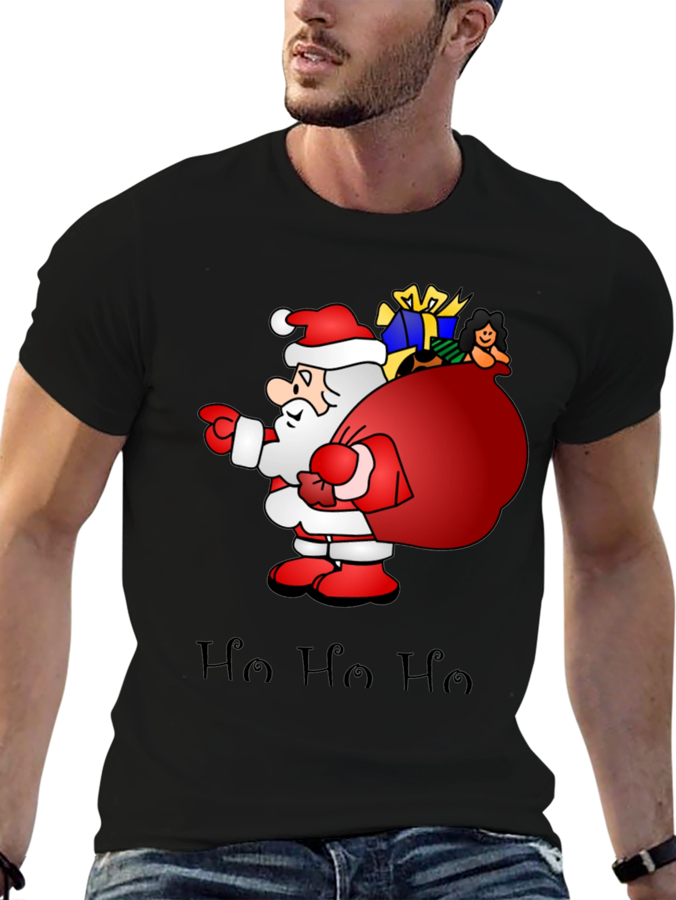 Santas Hawaiian Holiday T-Shirt