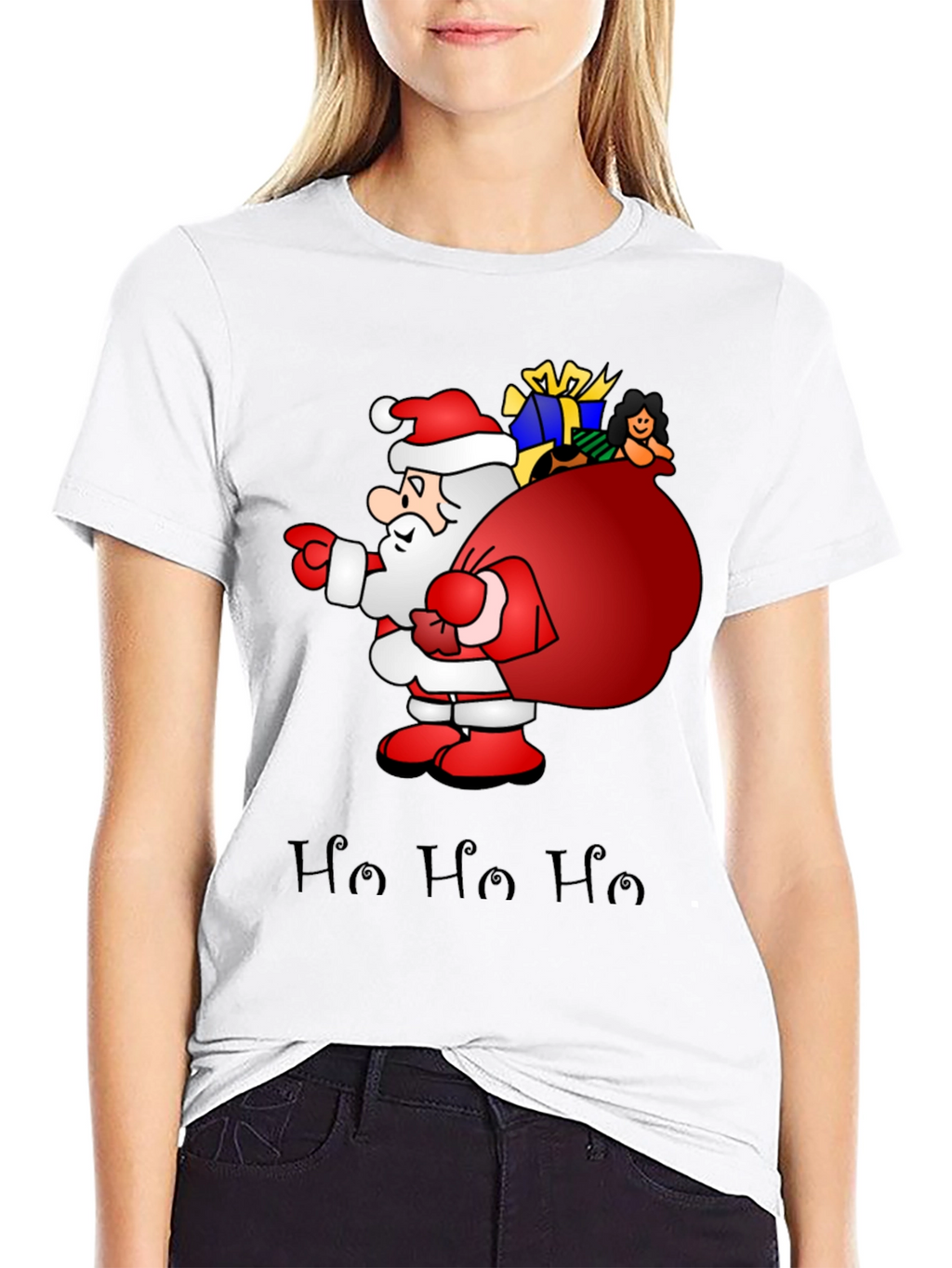 Santas Hawaiian Holiday T-Shirt