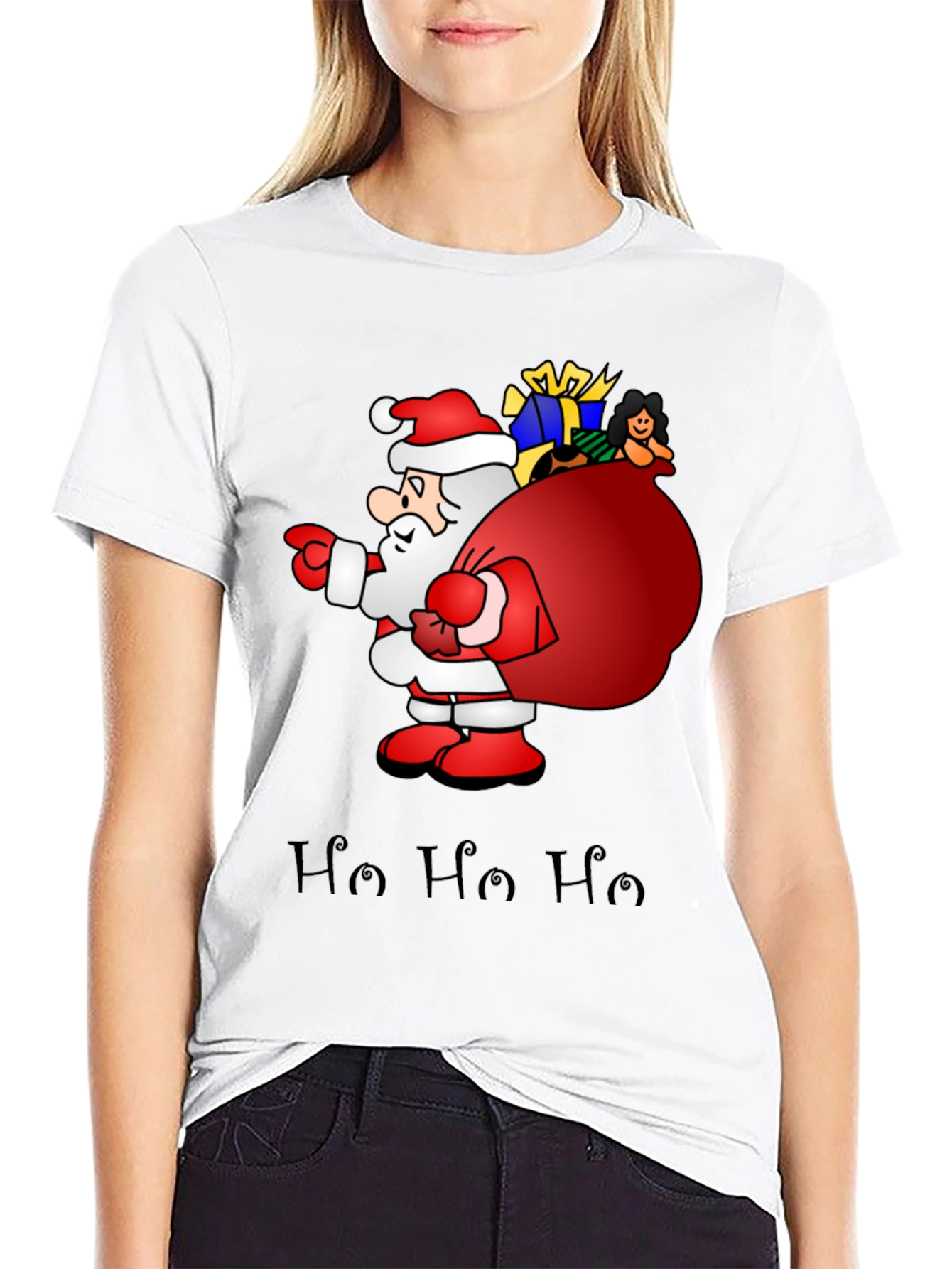 Santas Hawaiian Holiday T-Shirt