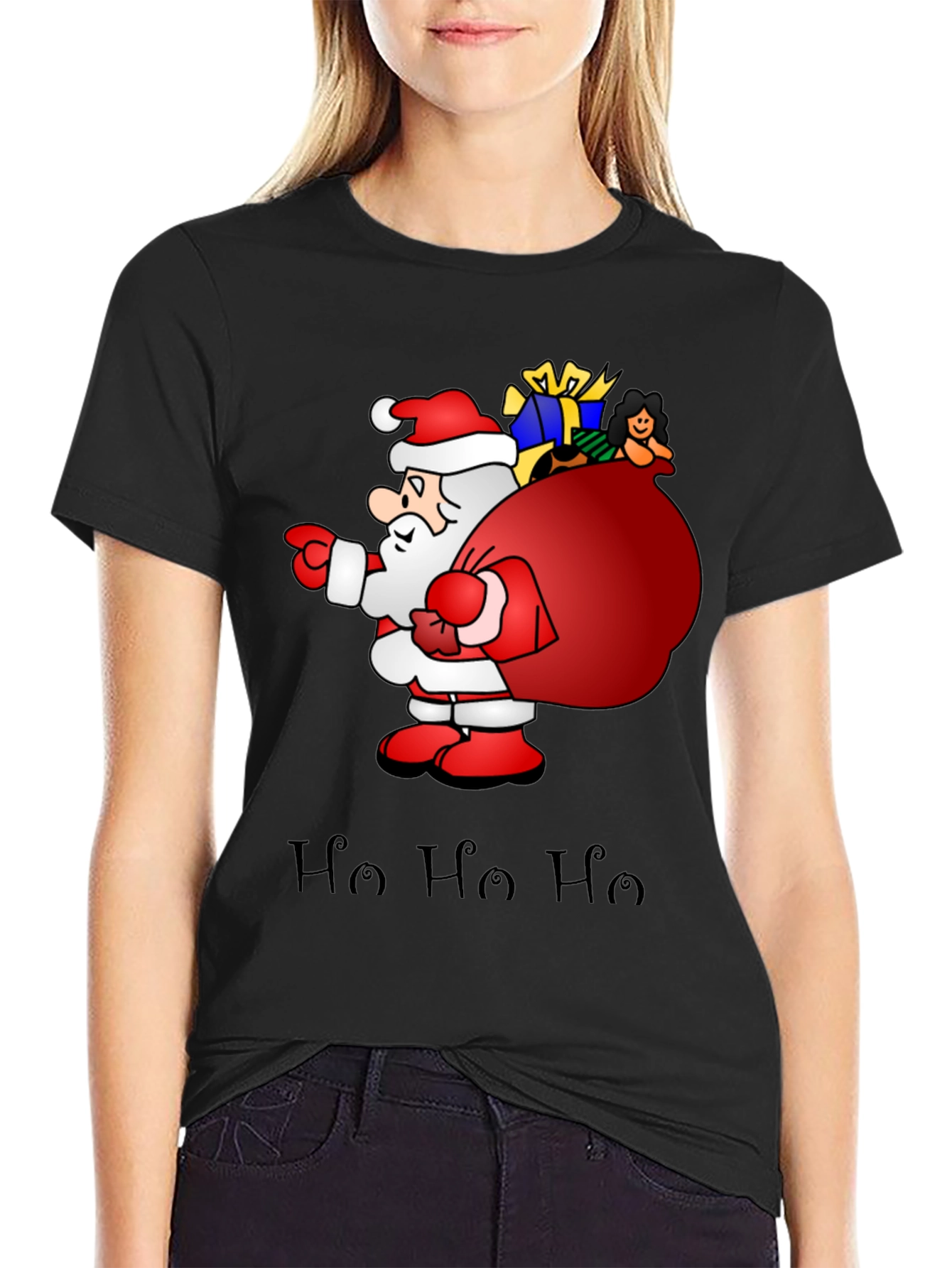 Santas Hawaiian Holiday T-Shirt