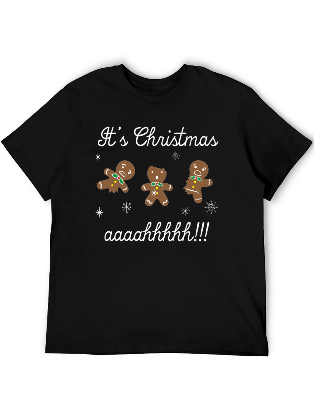 Its Christmas Gingerbread Men T-Shirt