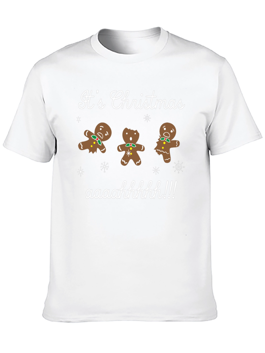 Its Christmas Gingerbread Men T-Shirt