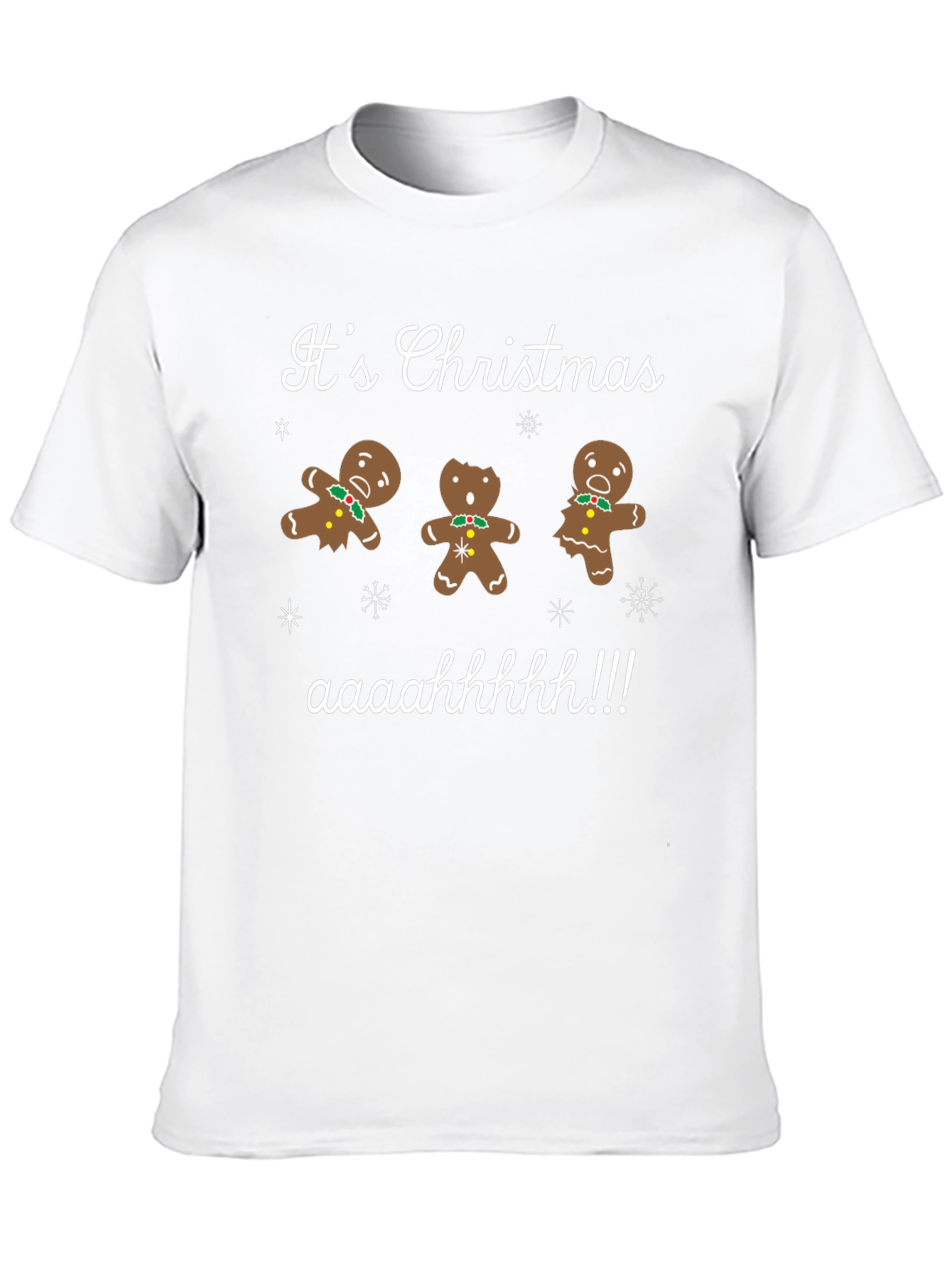 Its Christmas Gingerbread Men T-Shirt
