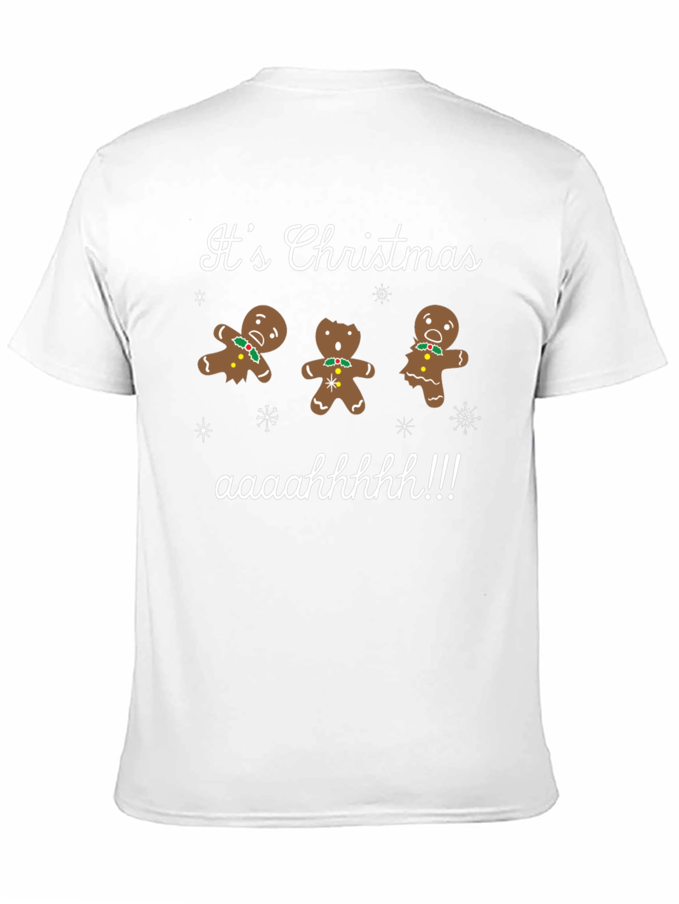 Its Christmas Gingerbread Men T-Shirt