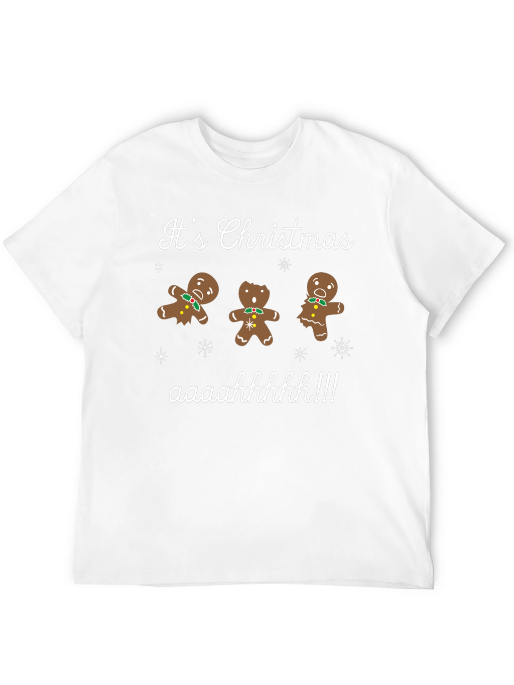 Its Christmas Gingerbread Men T-Shirt