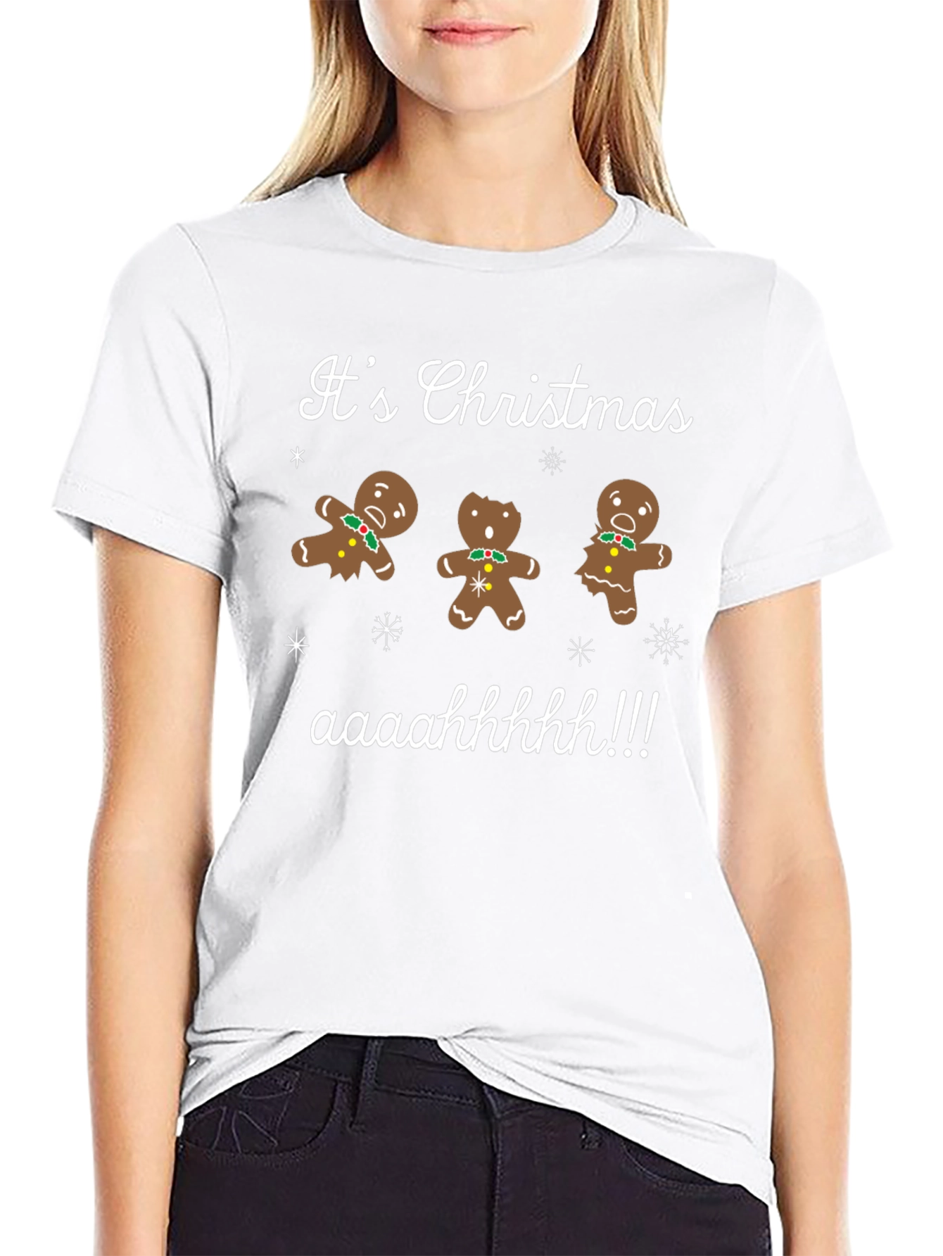 Its Christmas Gingerbread Men T-Shirt